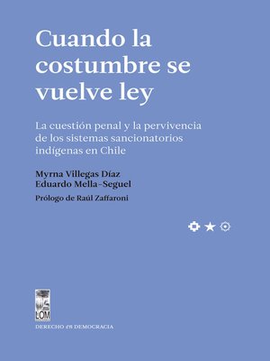 cover image of Cuando la costumbre se vuelve ley